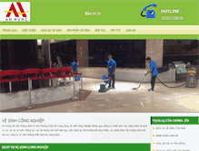 Tablet Screenshot of congtyvesinh24h.com